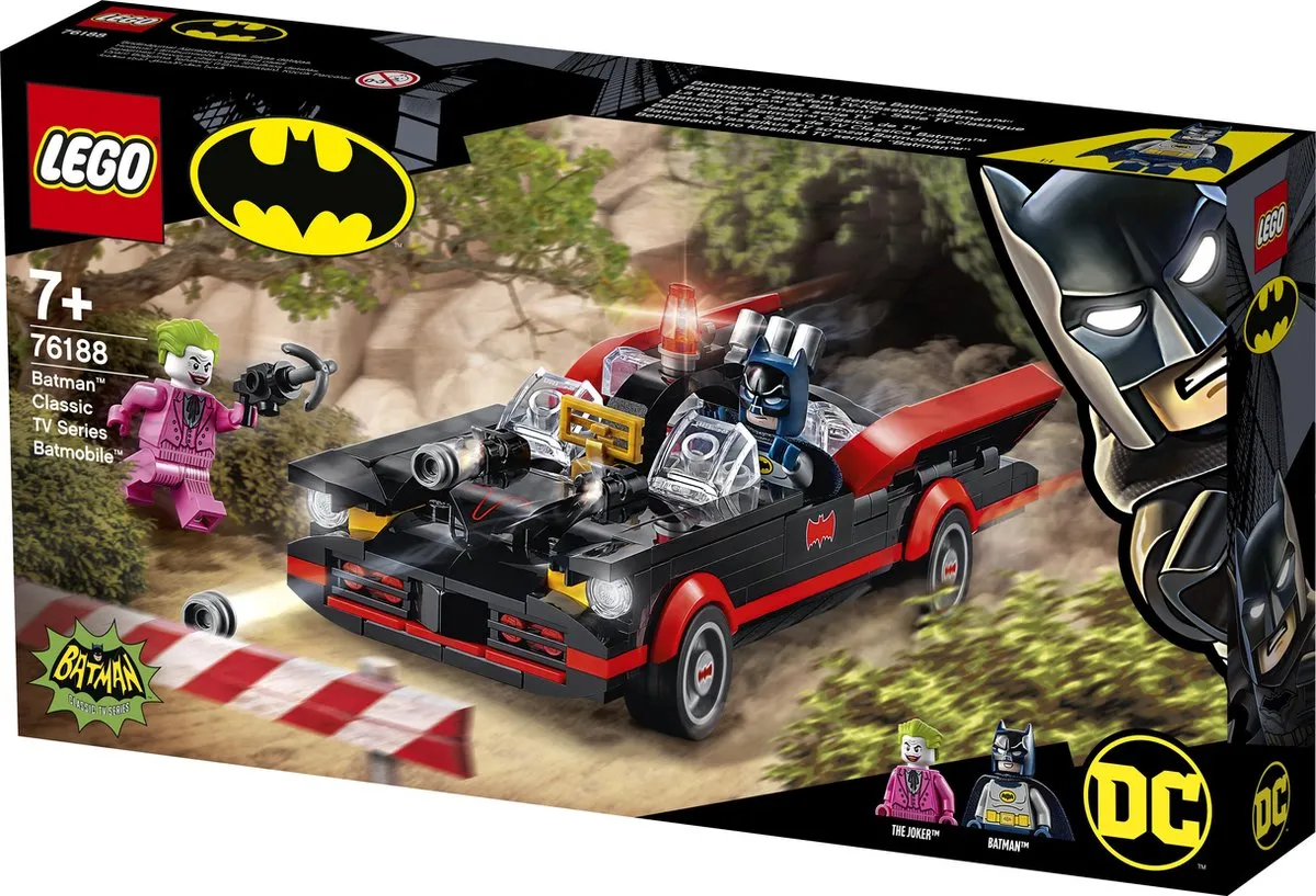 LEGO DC Batman Klassieke TV-serie Batmobile 76188 - 345 Stukken