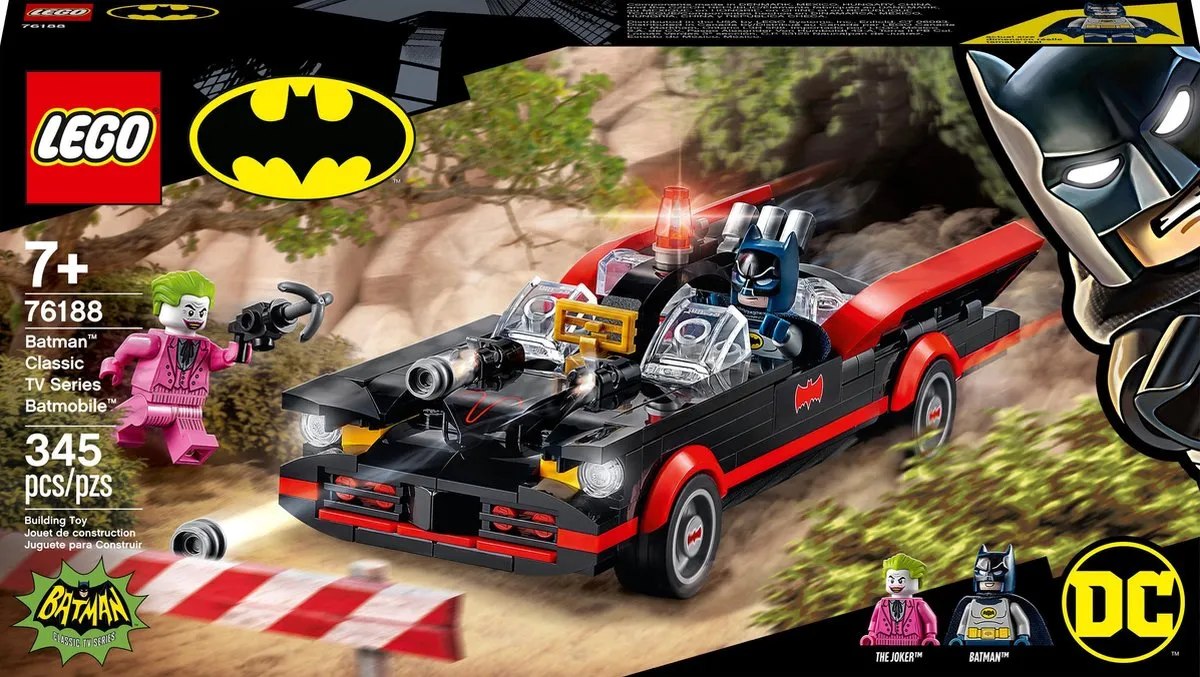 LEGO DC Batman Klassieke TV-serie Batmobile 76188 - 345 Stukken - afbeelding 6 van 6