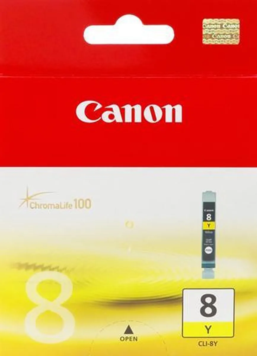 Canon CLI-8Y Inktcartridge Geel