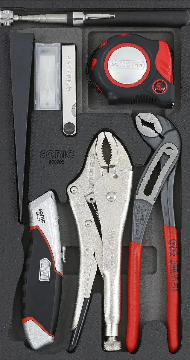 Sonic Tangen- en Gereedschapset 7-delig SFS 1/3