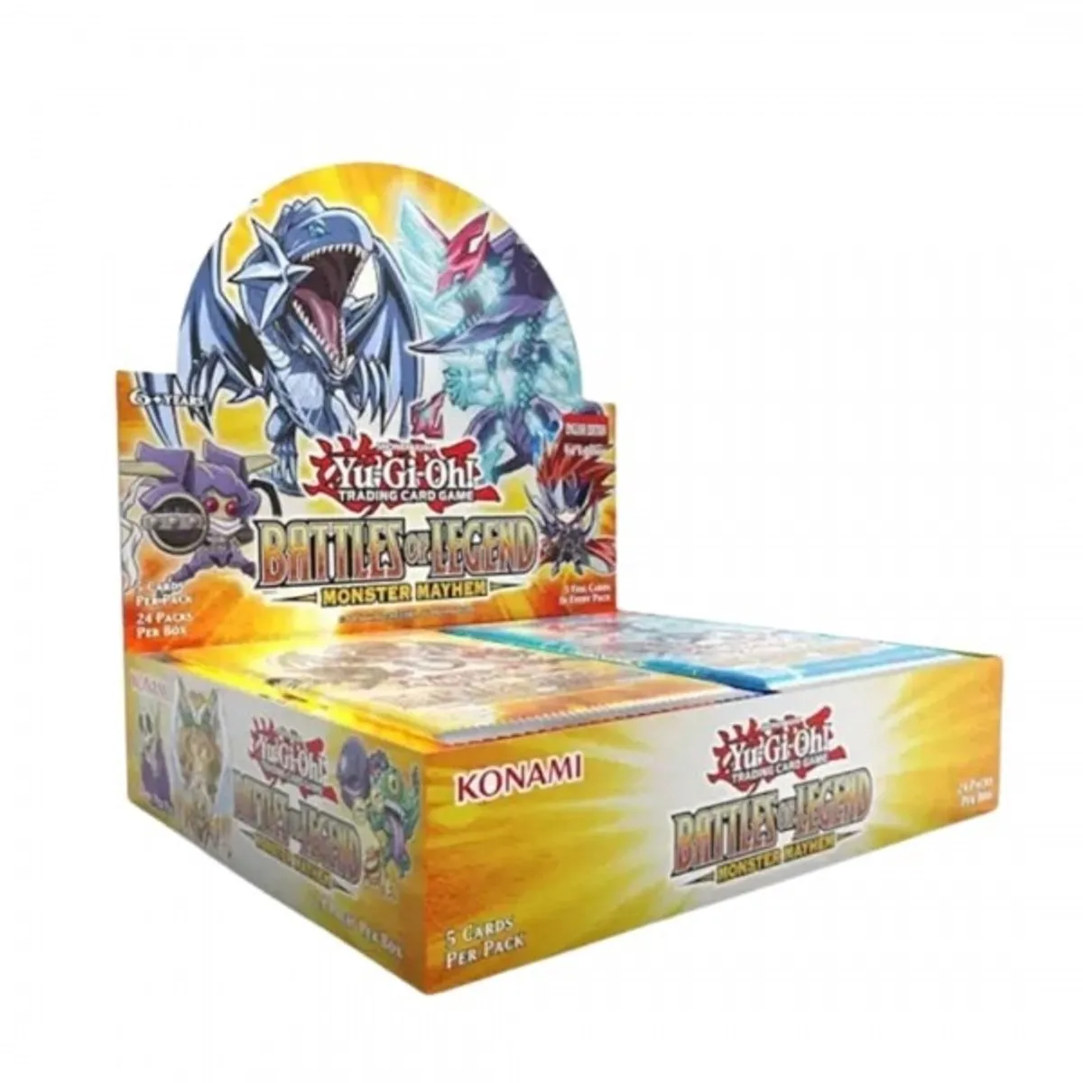 Konami Yu-Gi-Oh! Battles of Legend Monster Mayhem Boosterbox