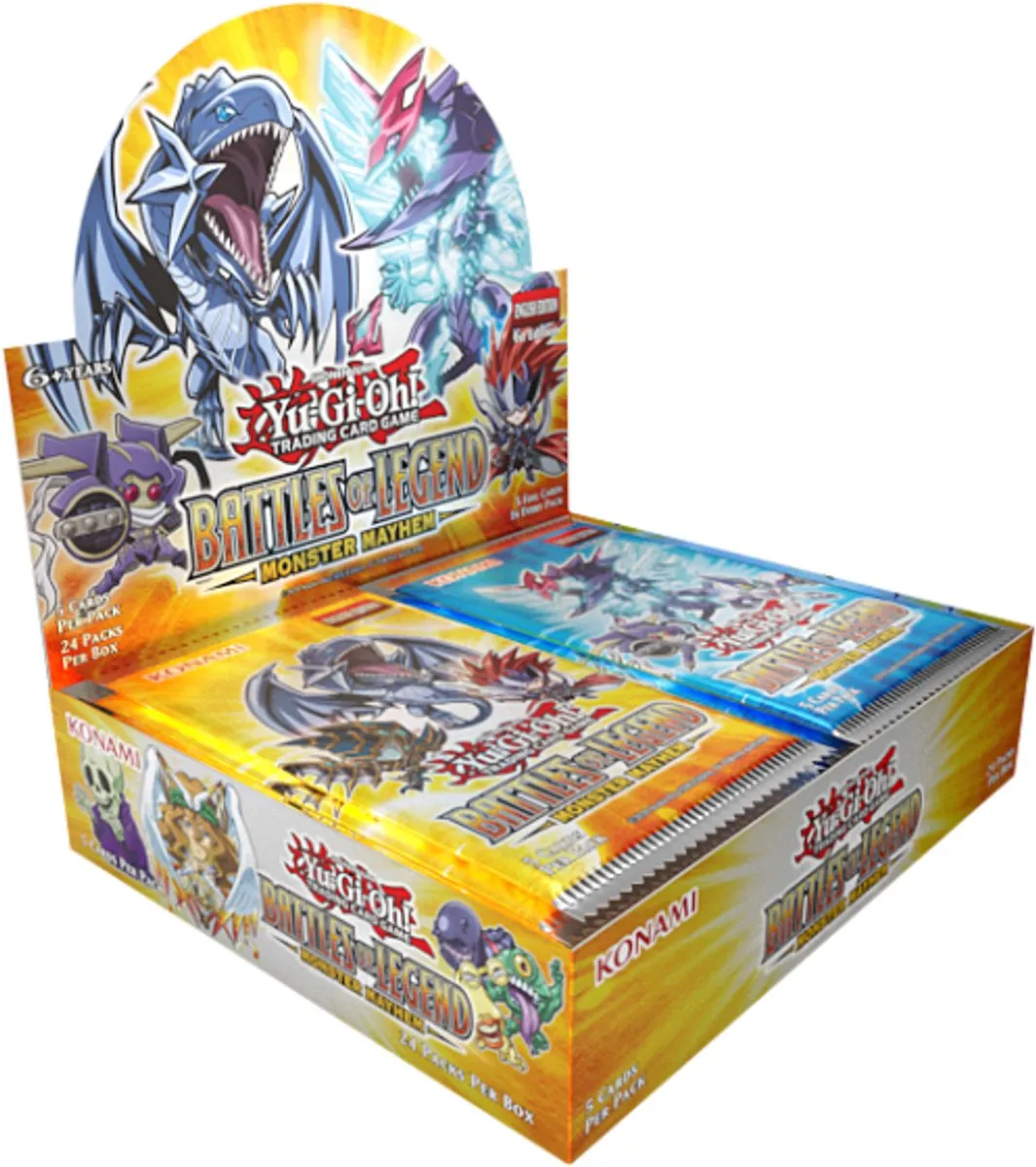 Konami Yu-Gi-Oh! Battles of Legend Monster Mayhem Boosterbox - 24 Packs