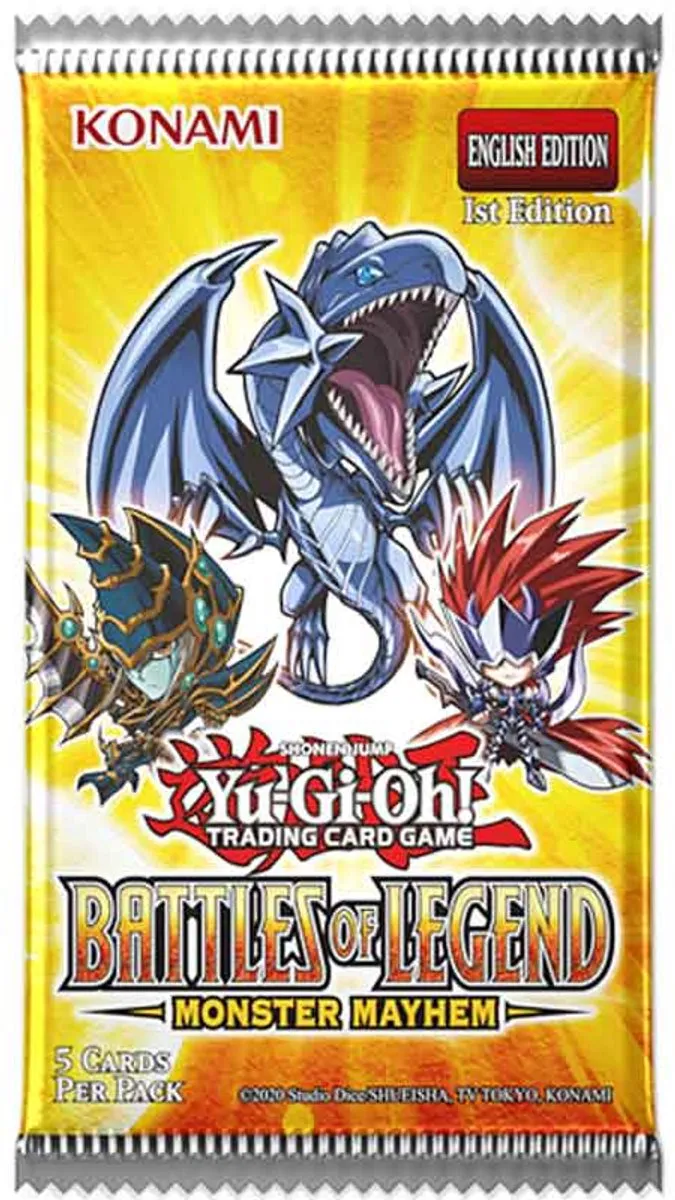 Konami Yu-Gi-Oh! Battles of Legend Monster Mayhem Boosterbox - 24 Packs