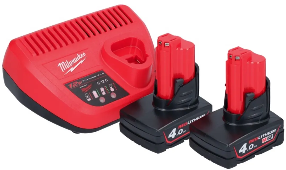 Milwaukee M12 FTB-402 Banderfrees 12V - 7/16" Hex Brushless - 2x 4.0Ah - afbeelding 3 van 5