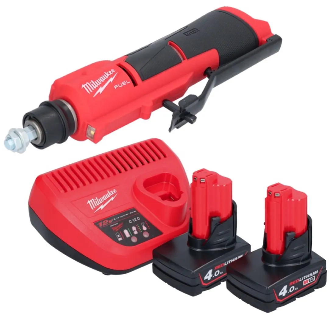 Milwaukee M12 FTB-402 Banderfrees 12V - 7/16" Hex Brushless - 2x 4.0Ah - afbeelding 5 van 5