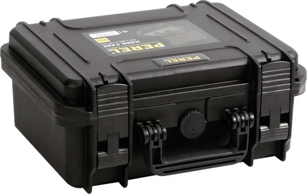 Perel HC300S Harde Koffer 336x300x148mm - IP67 Zwart