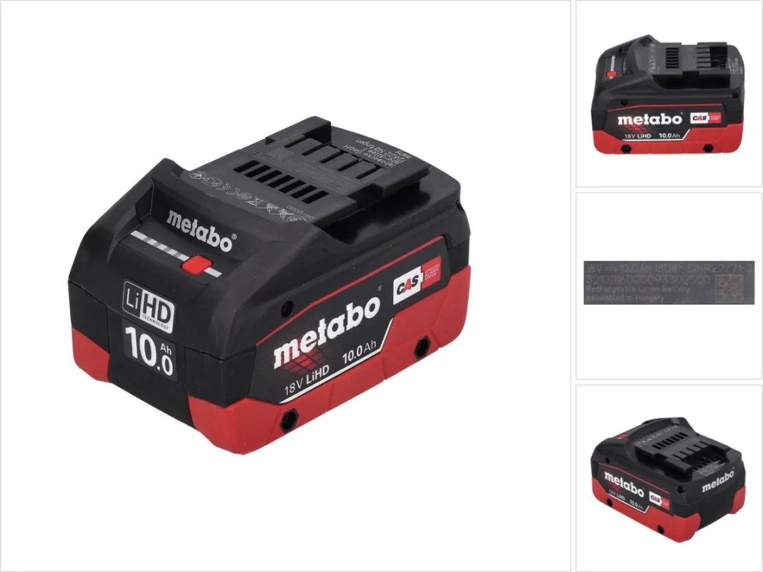 Metabo Accu LIHD 18V 10Ah 625549000