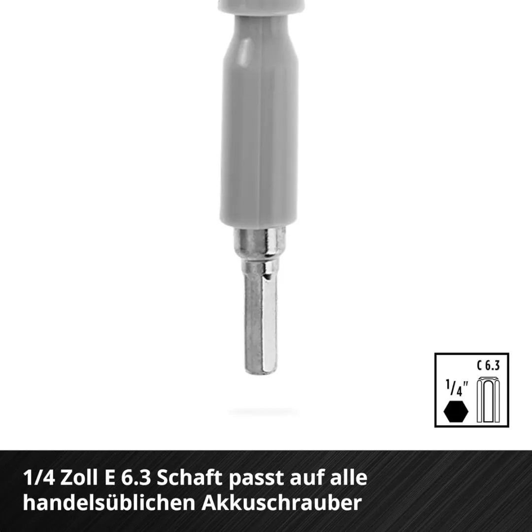 Einhell Bitset 11-delig - Flexibele schacht 300mm