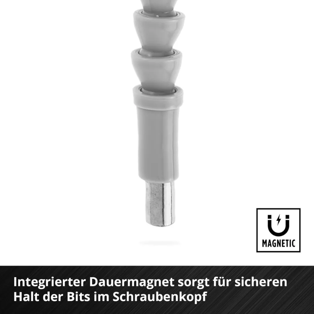 Einhell Bitset 11-delig - Flexibele schacht 300mm - afbeelding 6 van 6