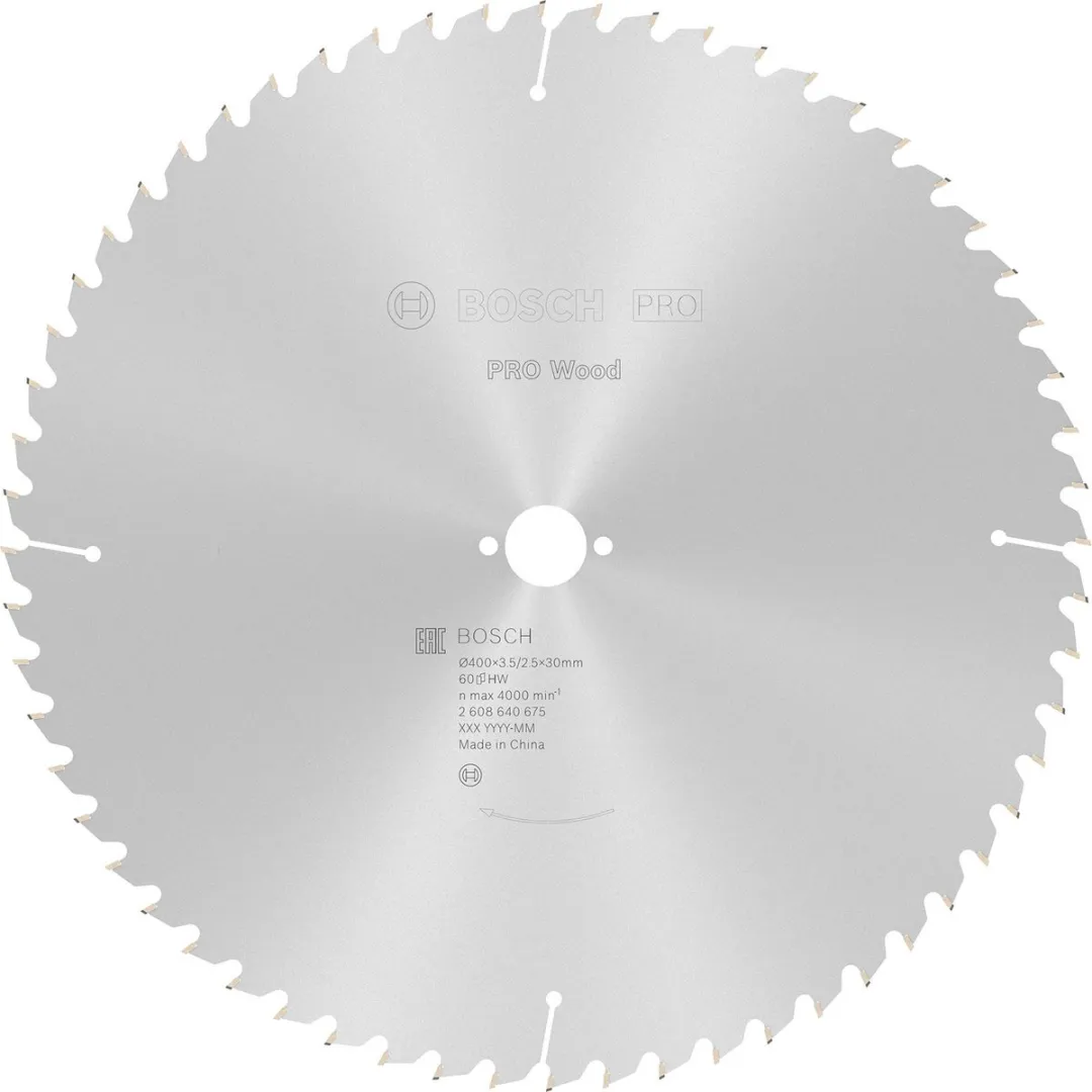 Bosch Professional Cirkelzaagblad Optiline Hout 400mm