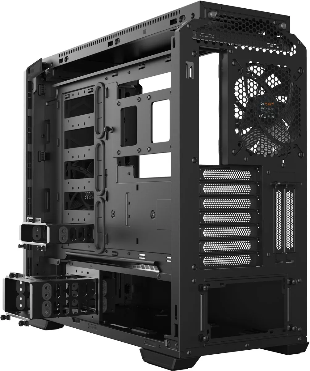 be quiet! Silent Base 601 - ATX Behuizing - Zwart