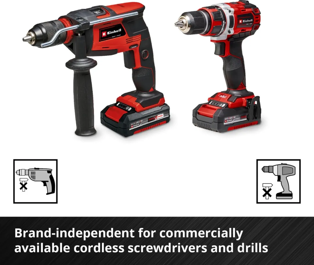 Einhell 79-delige Verhuisgereedschapset - Rood/Zwart