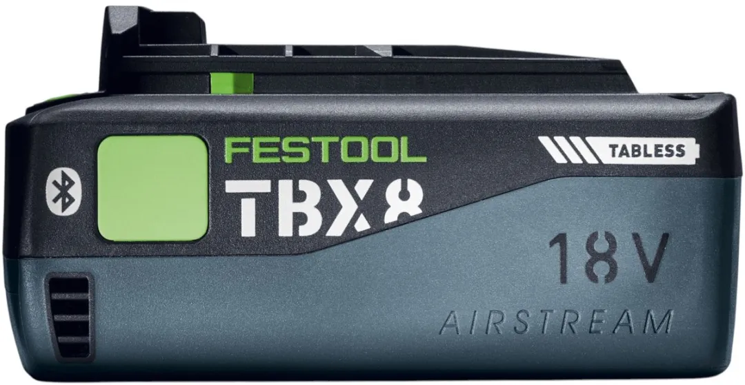 Festool BP 18 TBX 8 ASI Tabless Accu 8.0Ah 18V - Bluetooth
