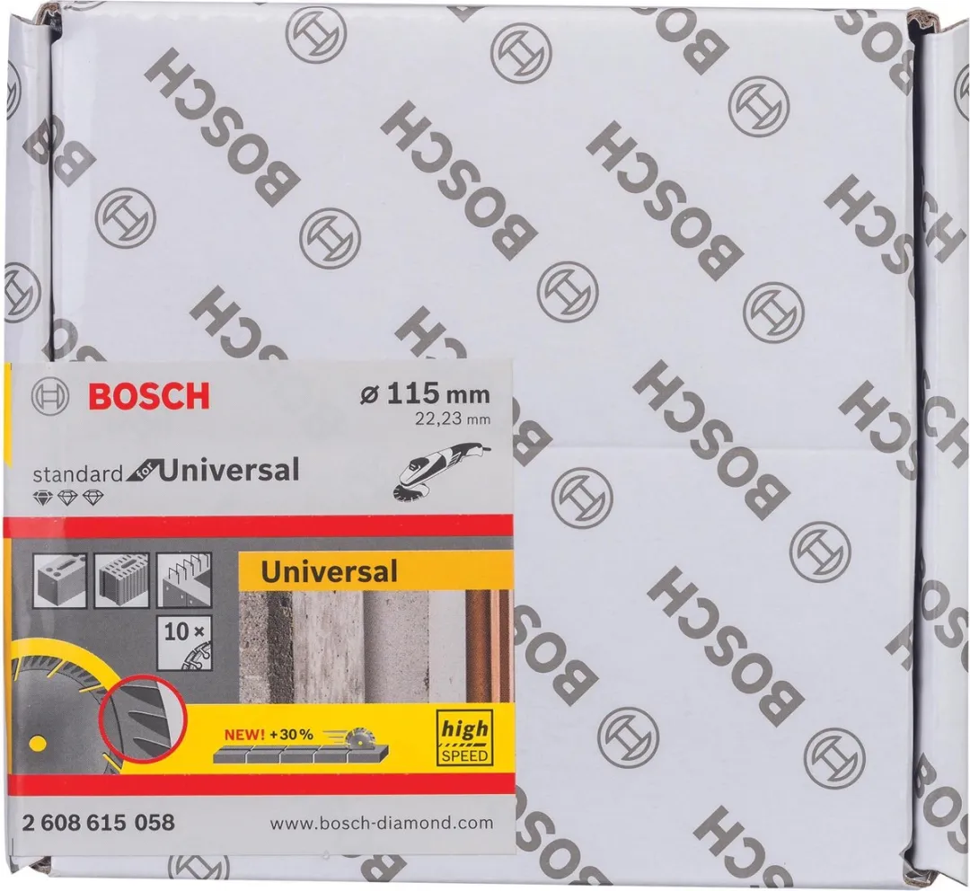 Bosch Professional Diamantschijf 115mm 22,23mm - 10 Stuks