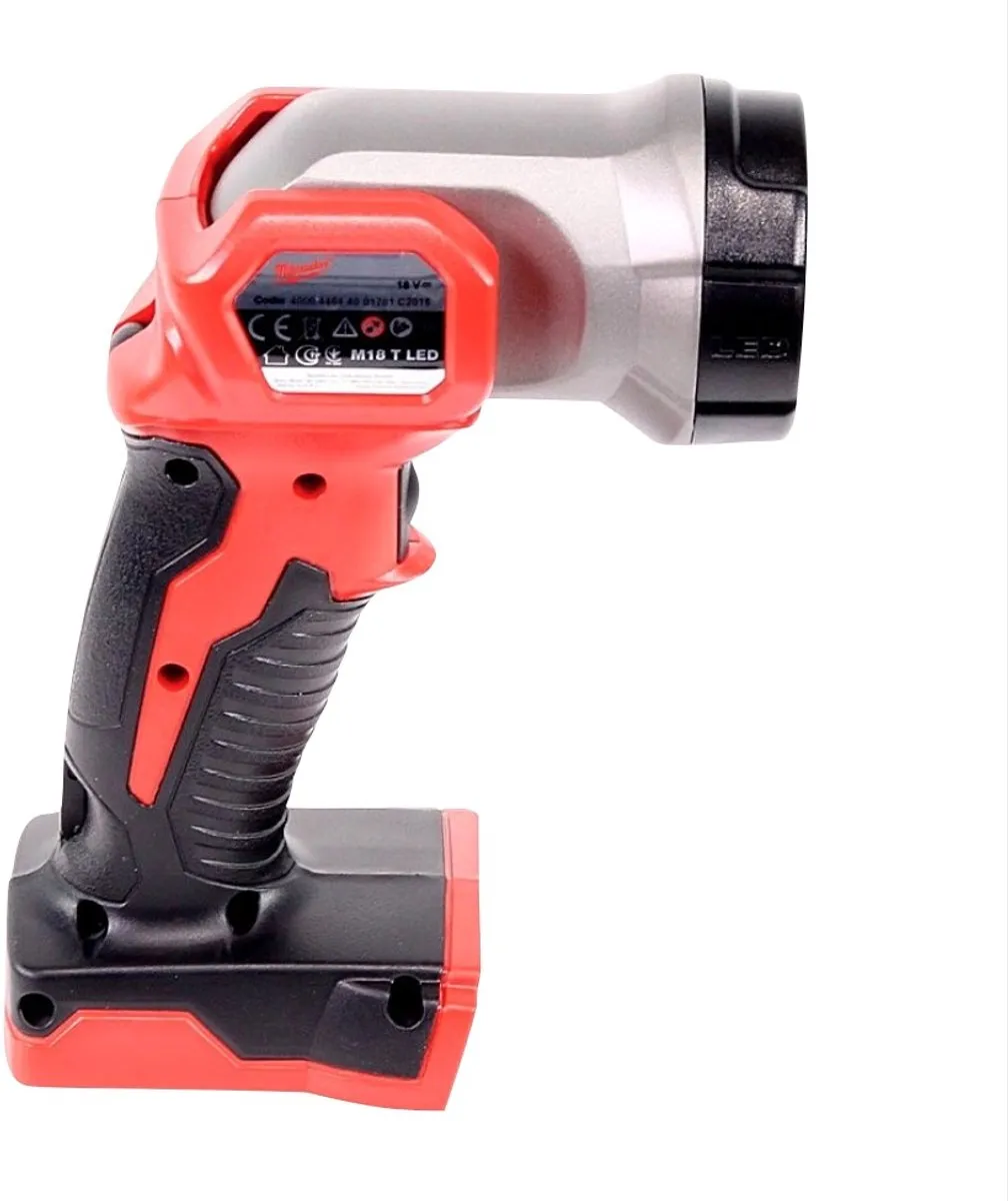 Milwaukee M18 TLED Acculamp - 1x 2,0 Ah Accu - Grijs/Zwart/Rood