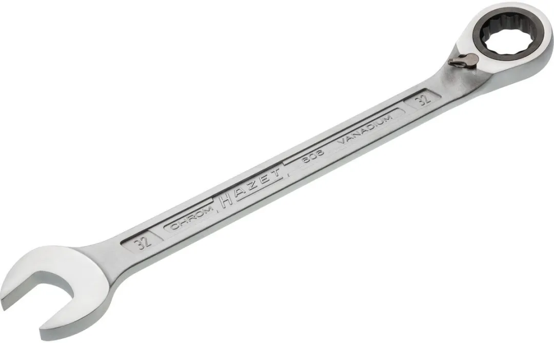 Hazet Steek-/ringratelsleutel 32mm - Zilver