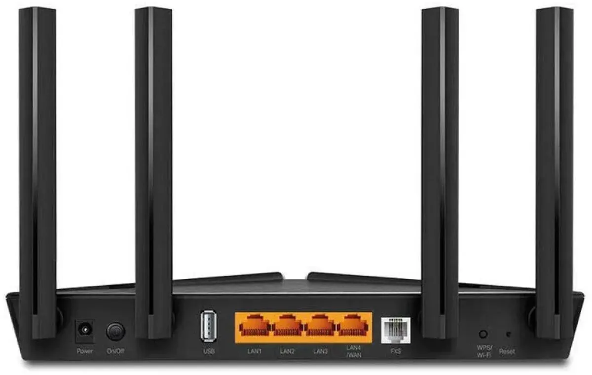 TP-Link XX230V Router - WiFi 6 Dual-Band 1200 Mbps - Zwart