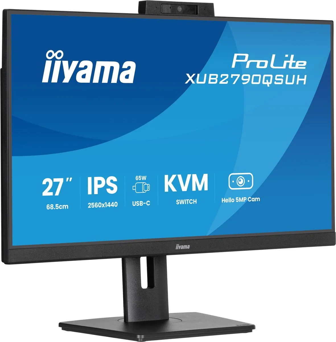 iiyama ProLite XUB2790QSUH-B2 Monitor 27" QHD IPS
