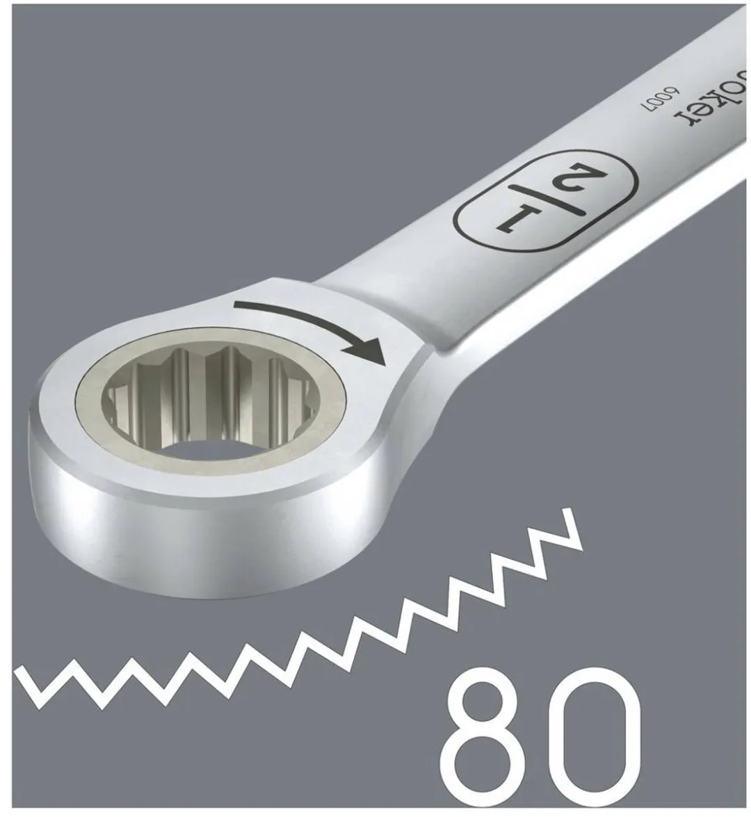 Wera 6007 Joker 05020367001 Ring-steeksleutel 11/16