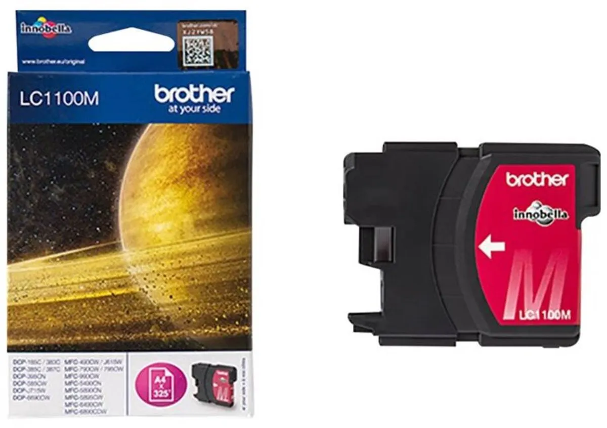 Brother LC-1100M Inktcartridge - Magenta