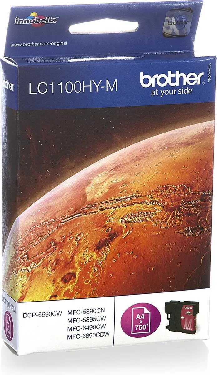 Brother LC-1100M Inktcartridge - Magenta