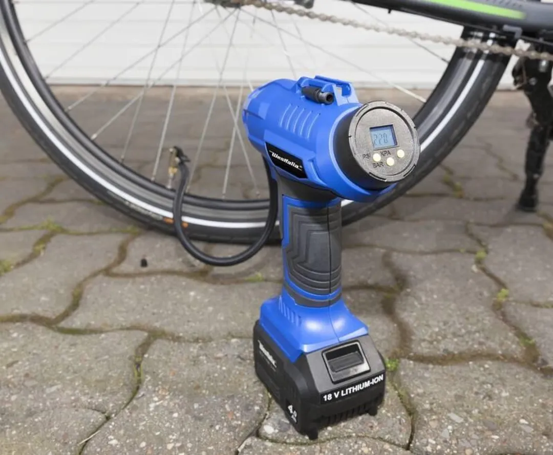 Westfalia Accu Luchtpomp ADLP18 - 18V - Blauw