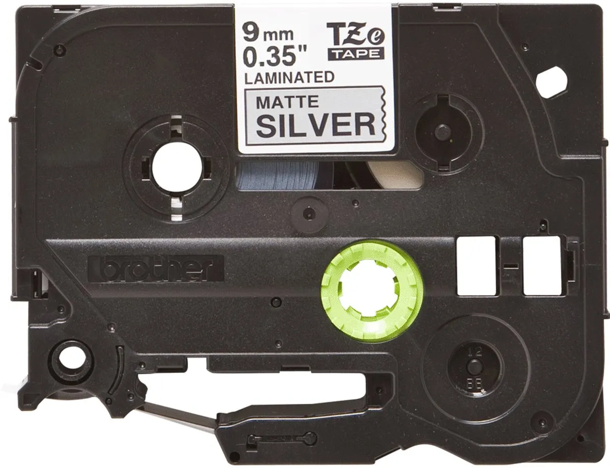 Brother TZe-M921 Labeltape - Zilver 9mm 8m