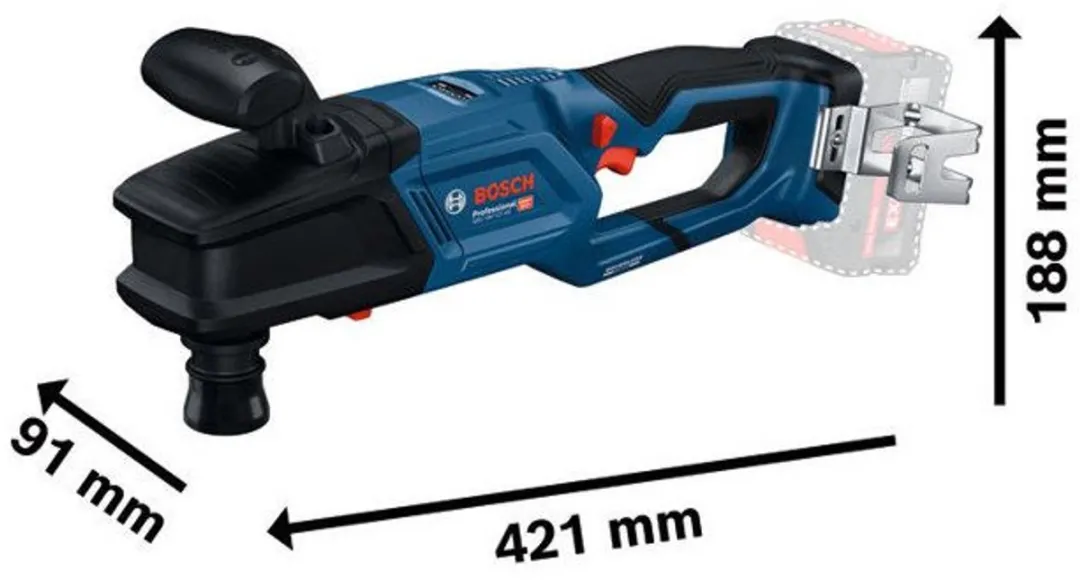 Bosch Professional GRD 18V-127HX Haakse Boor - Gatzaag 127mm