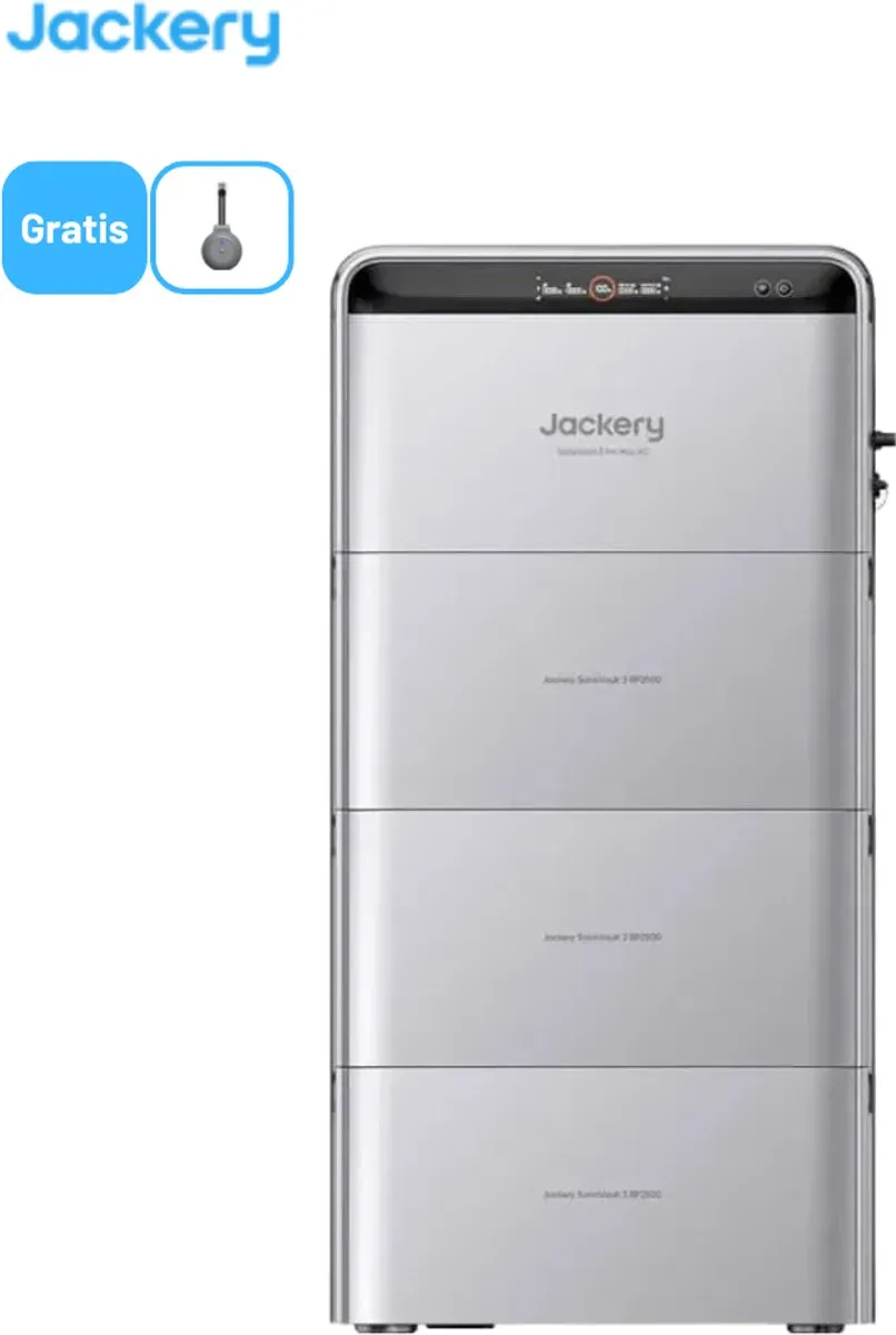 Jackery SolarVault 3 Pro Max AC Thuisbatterij 10.08kWh
