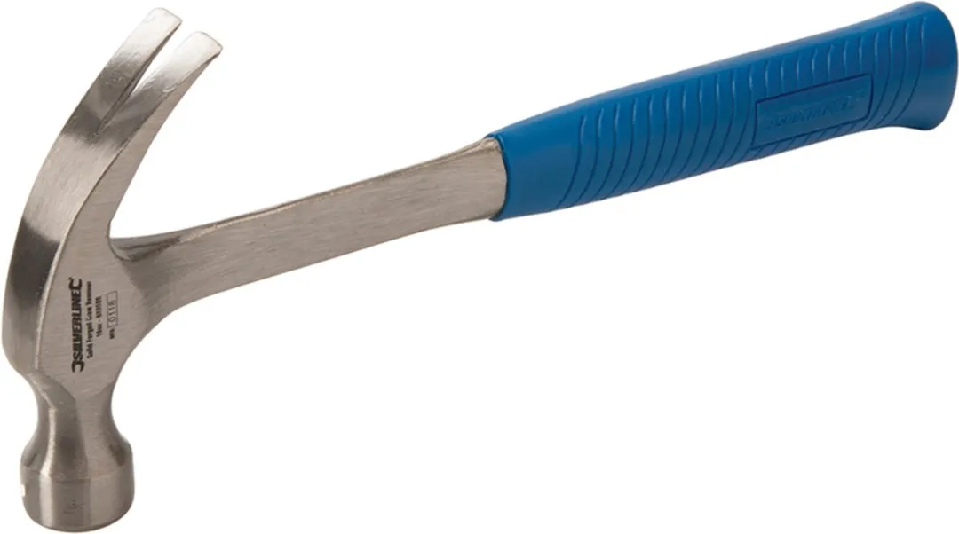 Silverline Gesmede Klauwhamer 454g - Antislip Handvat