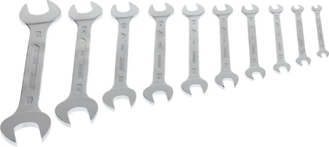 Gedore 6077620 Dubbele Steeksleutelset 10-delig 6-32mm - afbeelding 6 van 6
