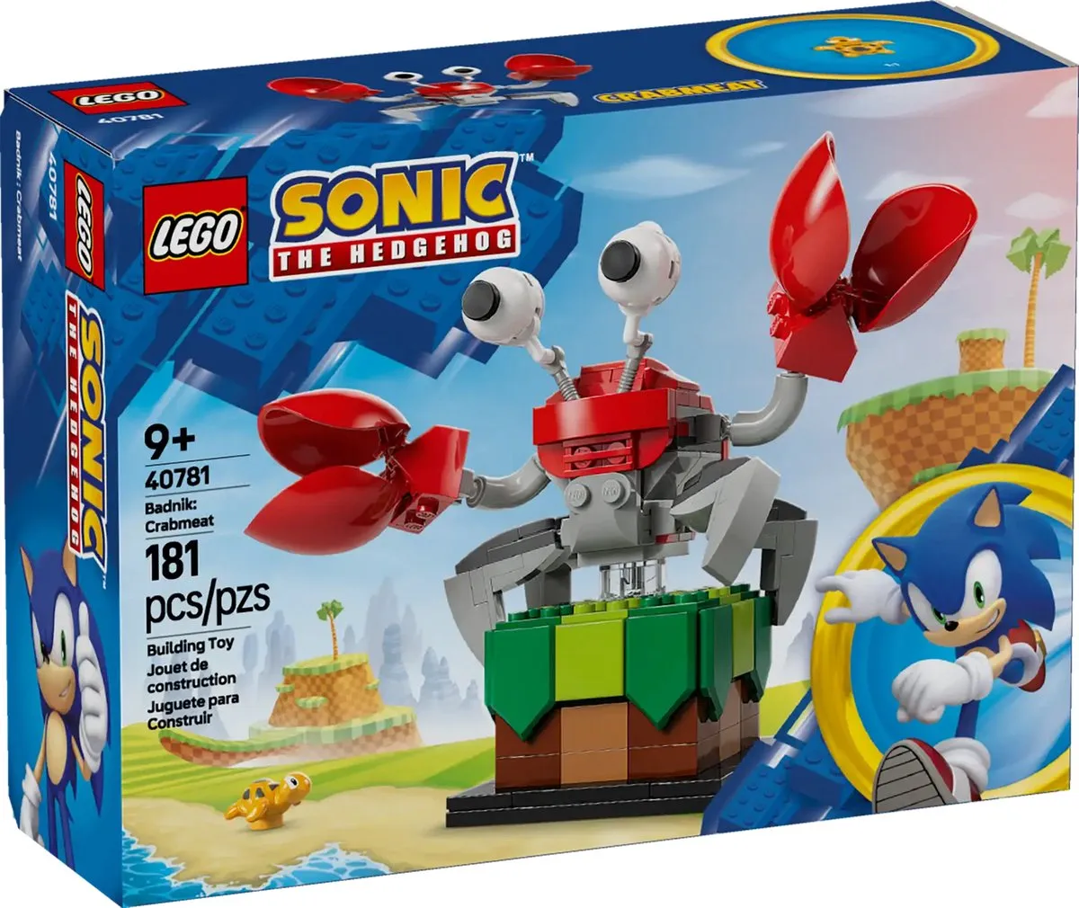 LEGO Sonic the Hedgehog Crabmeat Badnik