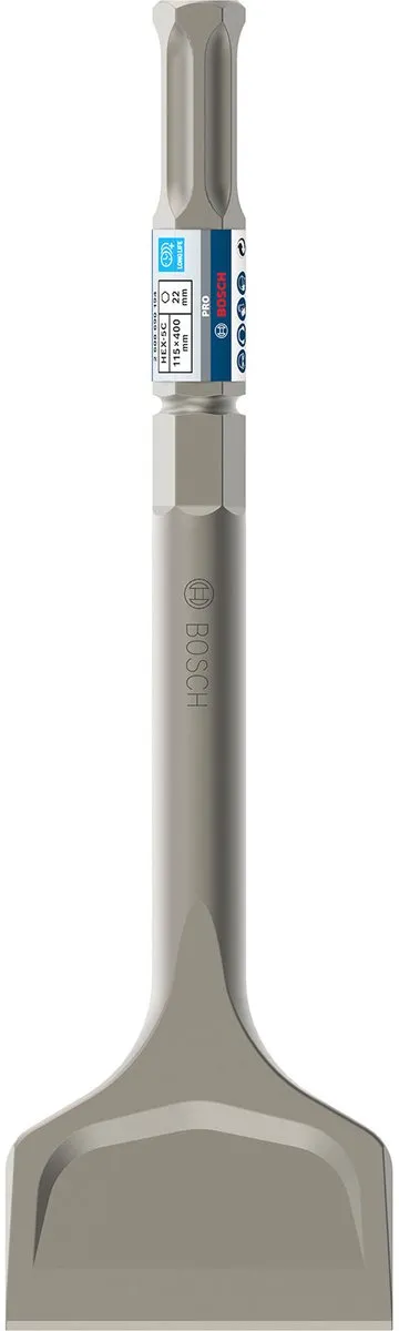 Bosch Professional TE-S 22mm Hex Spadebeitel 400x115mm