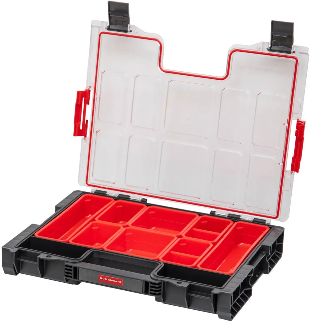 Toolbrothers RHINO Gereedschapskofferset 1x Koffer + 2x Organizer - IP54