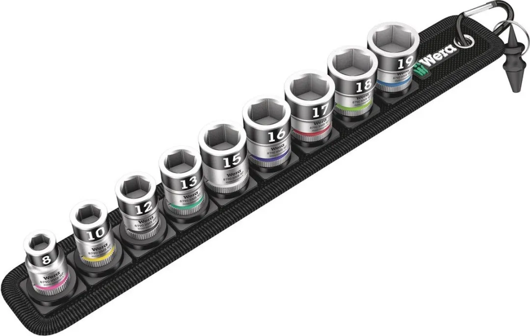 Wera Belt B 1 HF Zyklop 9-delige doppenset 3/8"