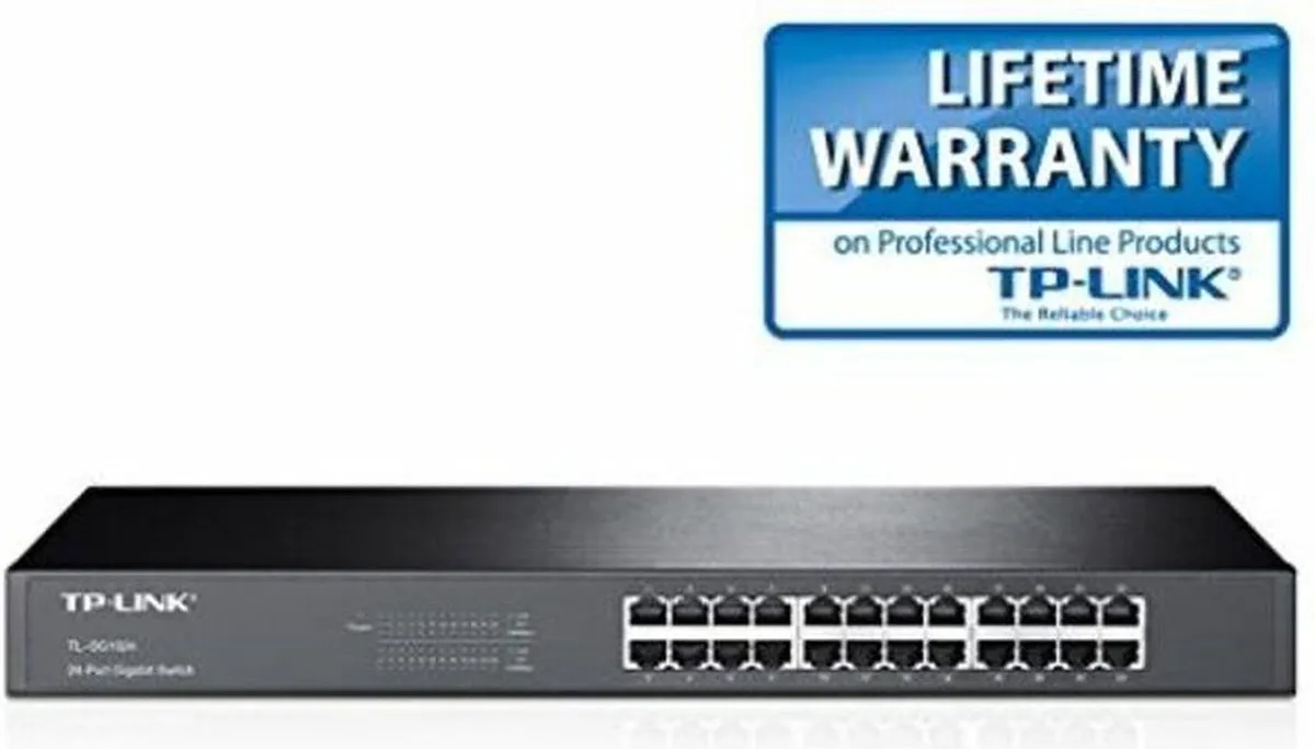 TP-Link TL-SG1024 24-poorts Gigabit Switch - Wit