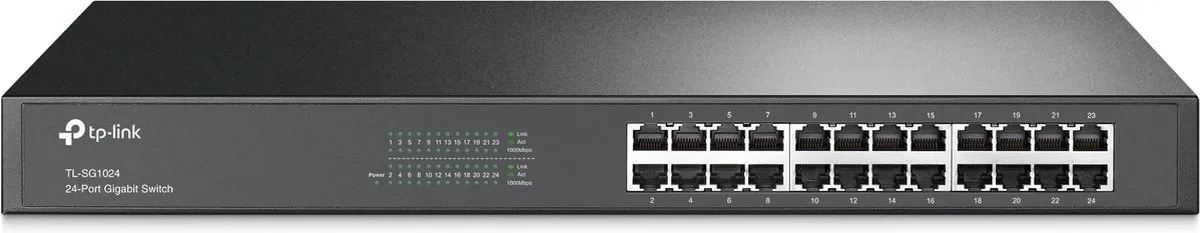 TP-Link TL-SG1024 24-poorts Gigabit Switch - Wit