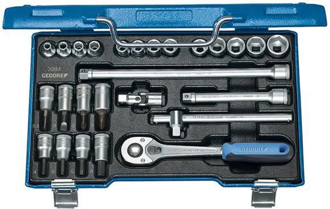Gedore 6229740 Dopsleutelset 3/8" 26-delig