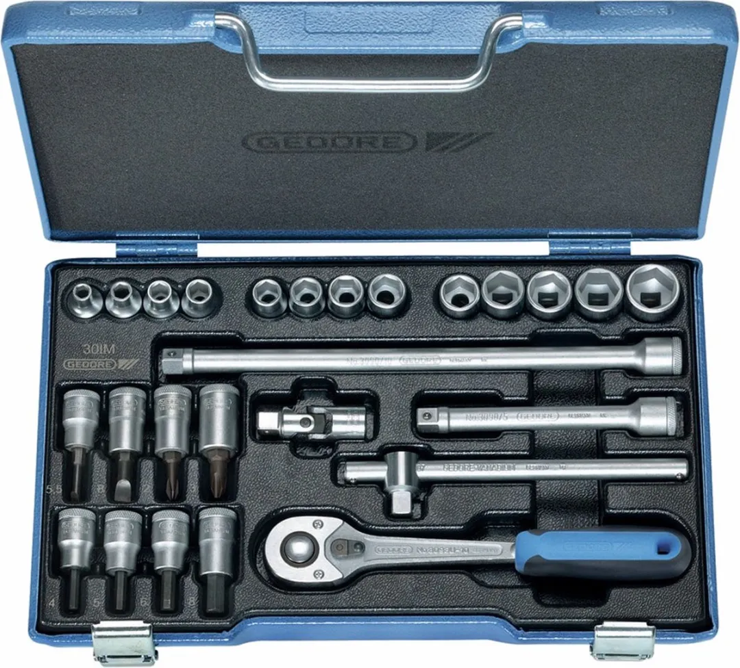 Gedore 6229740 Dopsleutelset 3/8" 26-delig
