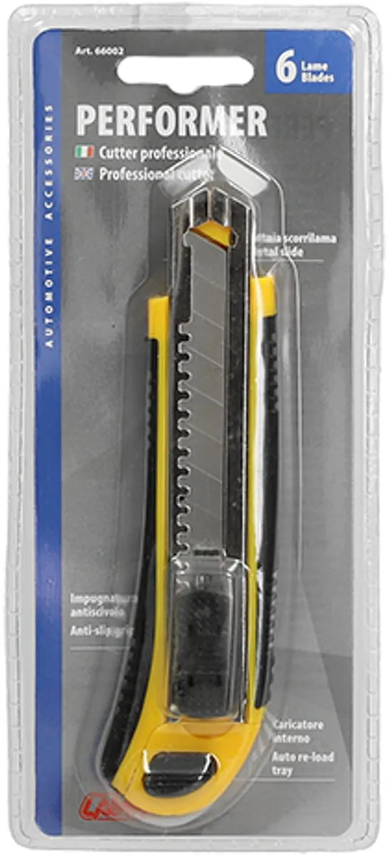 Lampa Performer Professional Cutter - 6 Bladen - Zwart/Grijs