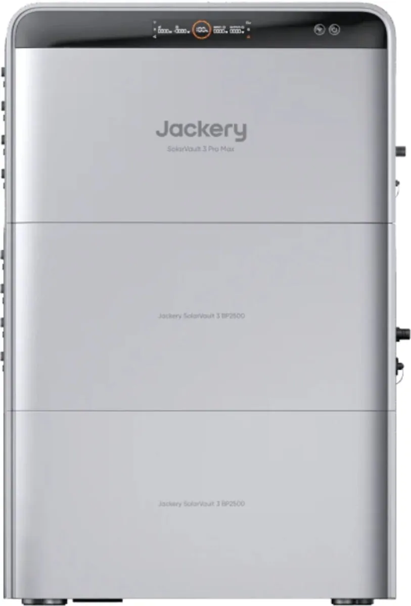Jackery SolarVault 3 Pro Max Thuisbatterij 7,5 kWh