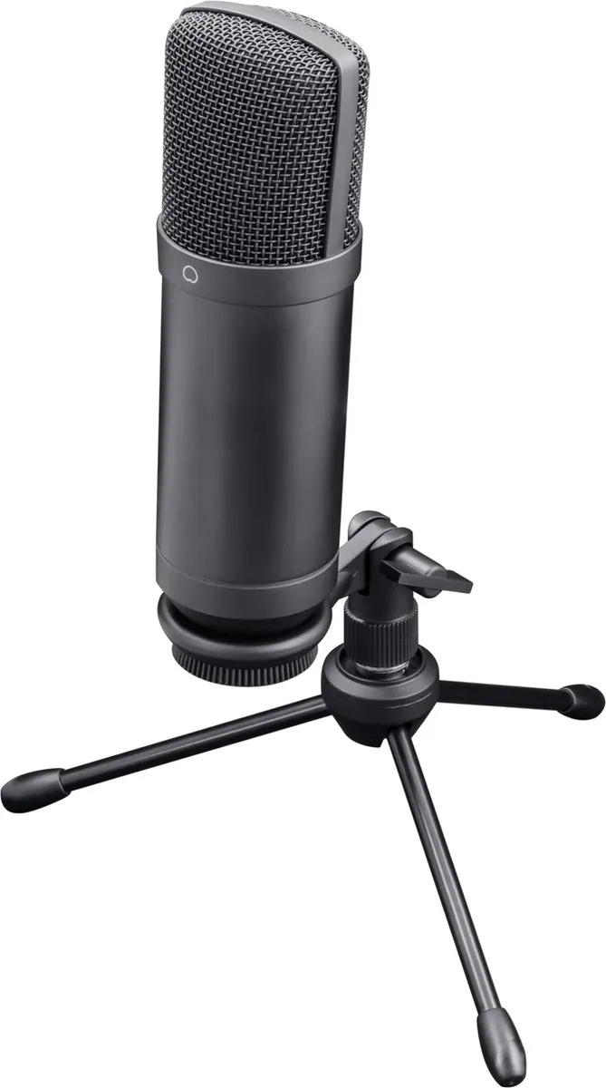 Trust Emita+ GXT252 Microfoon - Drum/Blaas/Mondharmonica - USB - Zwart