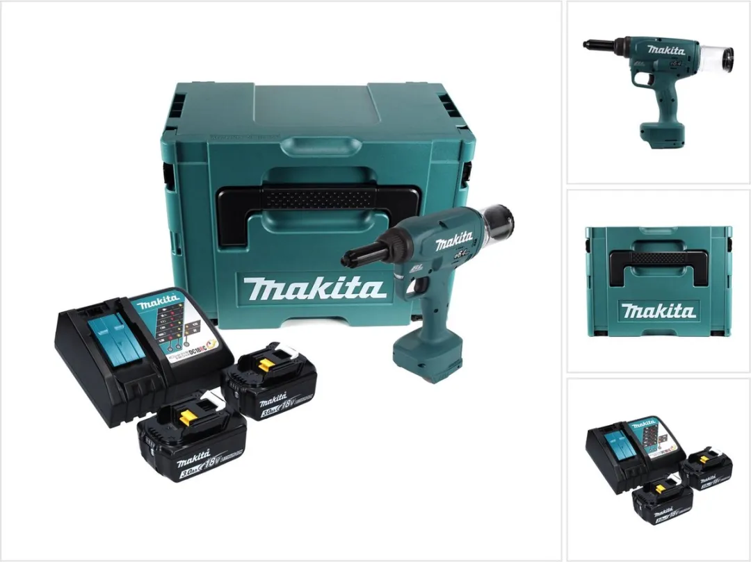 Makita DRV250RFJ Riveteuse 18V