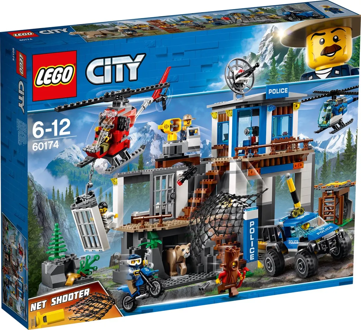 LEGO City Politiekantoor op de Berg 60174