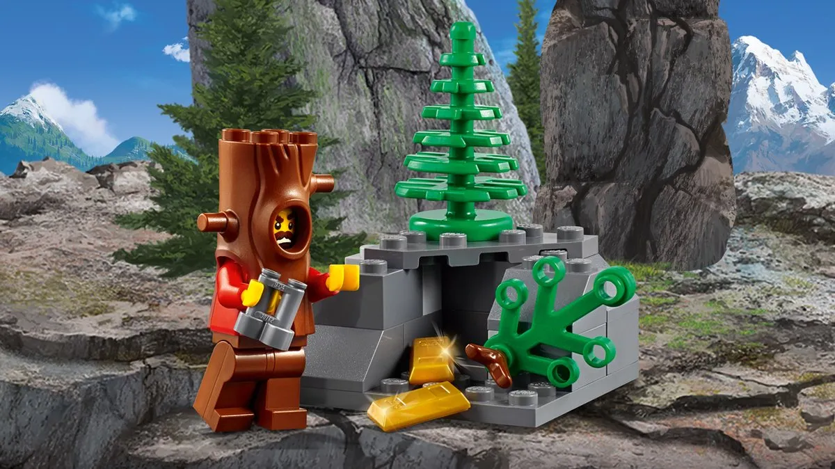 LEGO City Politiekantoor op de Berg 60174 - 7 Minifiguren - afbeelding 4 van 6