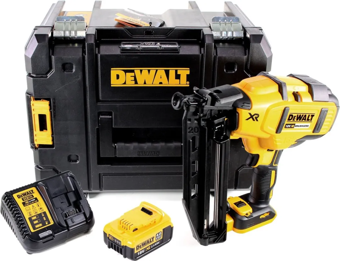 DeWalt DCN660 M1 Accu Spijkerapparaat 18V 32-63mm - 4,0Ah + Lader