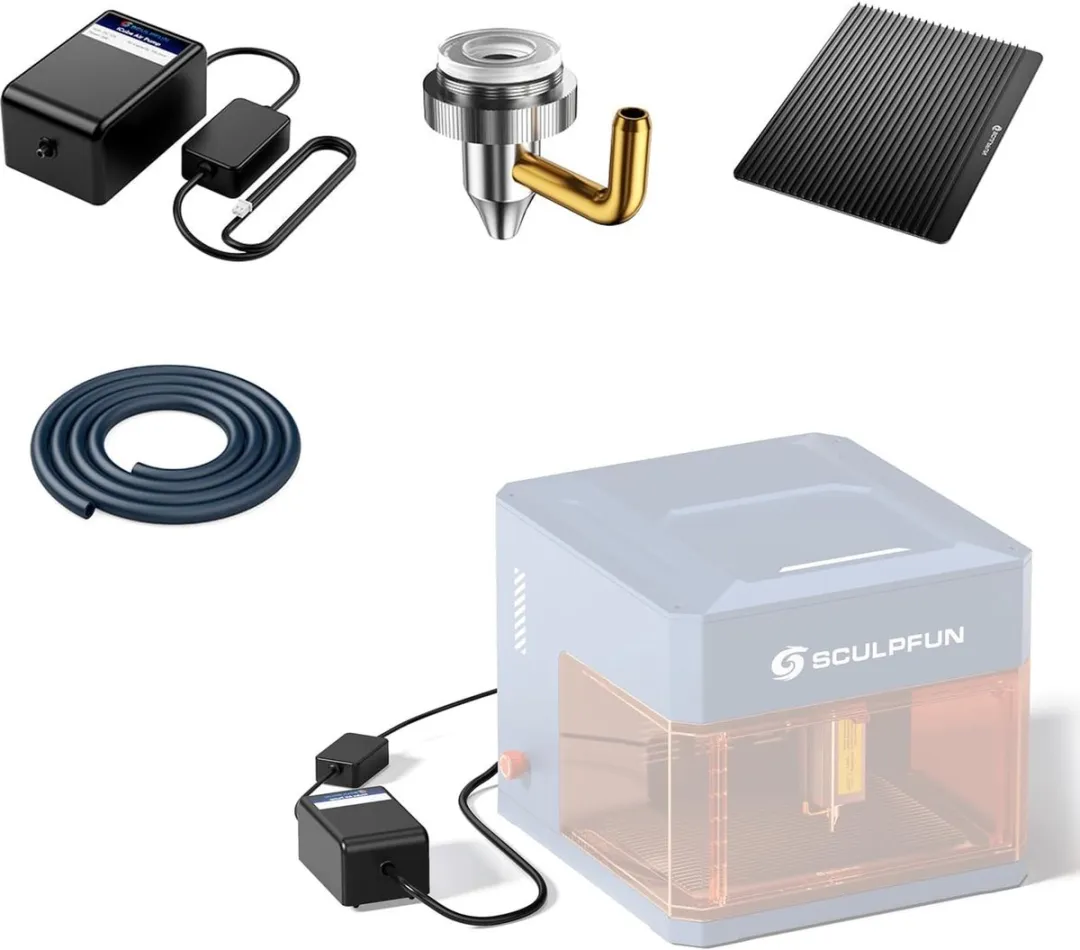 Sculpfun iCube Ultra Air Assist Kit