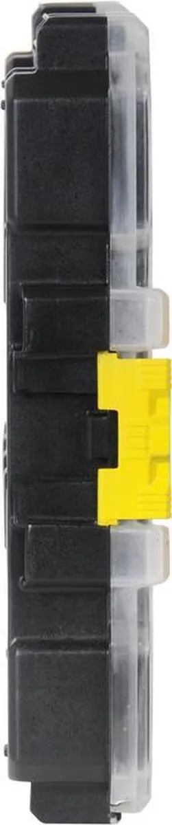Stanley FatMax Ondiepe Organizer 1-97-519 - 10 Bakjes - Zwart/Geel