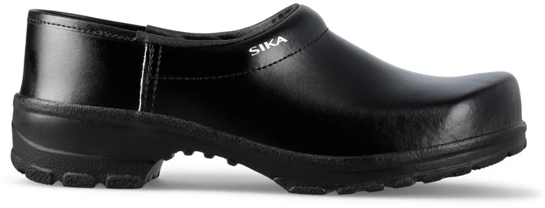 Sika 125 Klomp Dichte Hak OB - Zwart - Maat 35