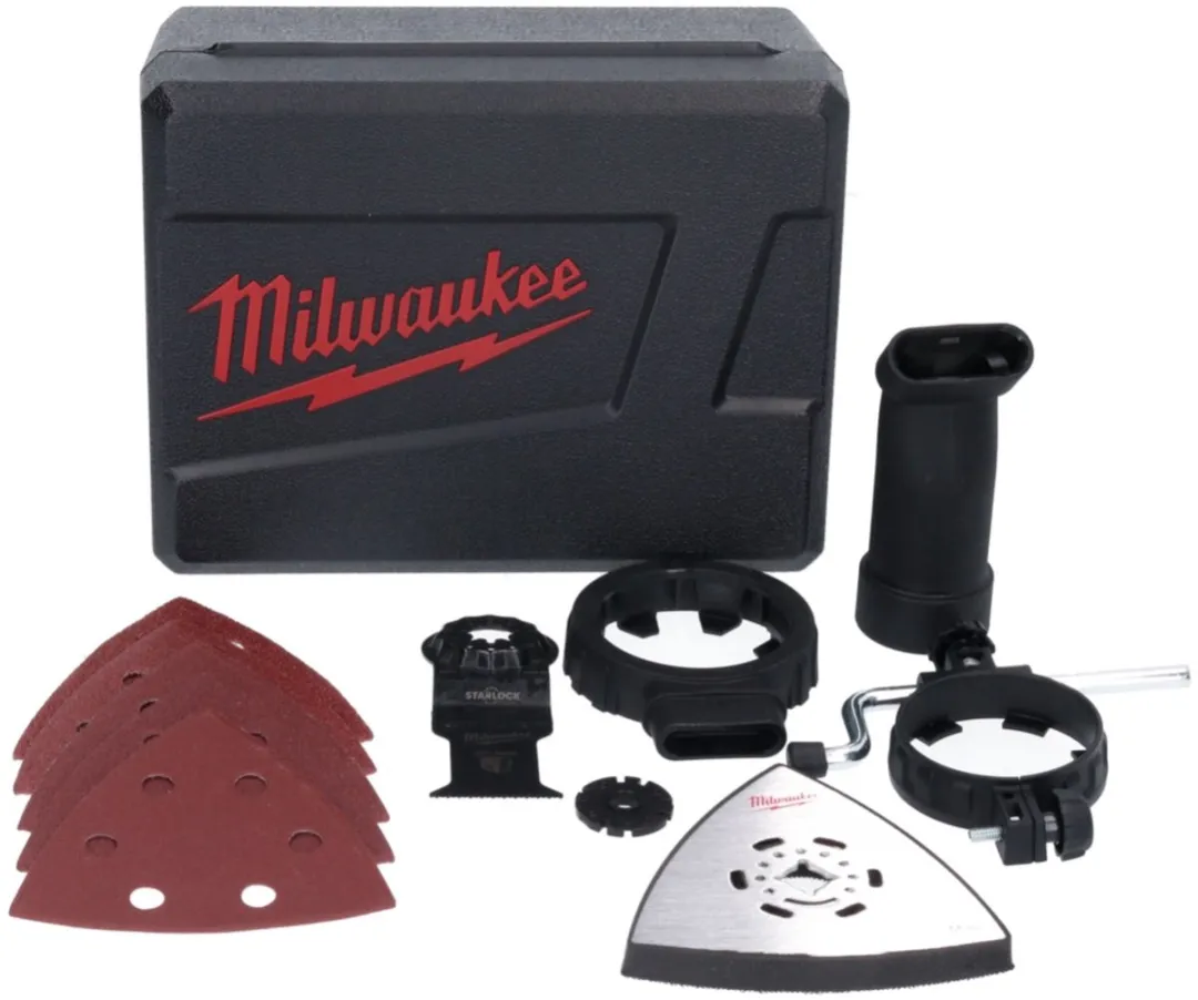 Milwaukee M12 FMT-0 Accu Multitool - 2 Hulpstukken